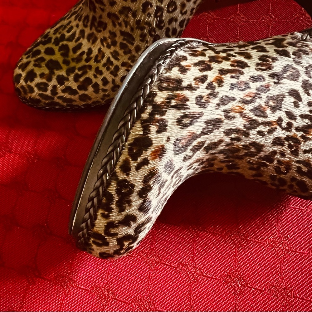 Gray Leopard Booties - Picture 6 of 15